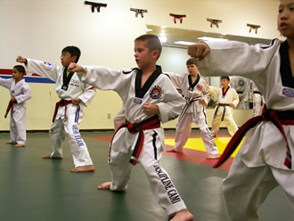 Tae Kwon Do is great for children